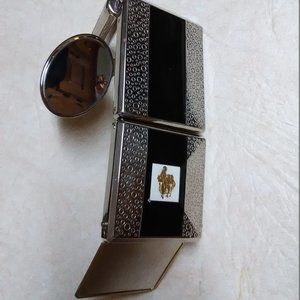 1930's VINTAGE Yardley triple compact NO puff